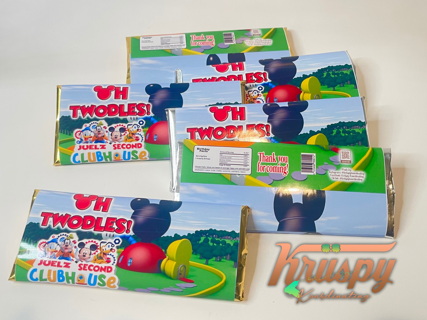 Custom Chocolate Bars