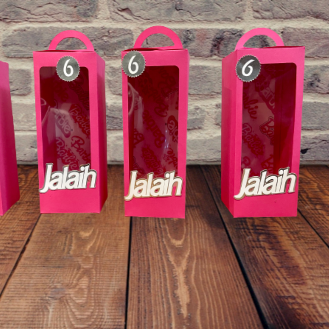Barbie Themed Treat Boxes