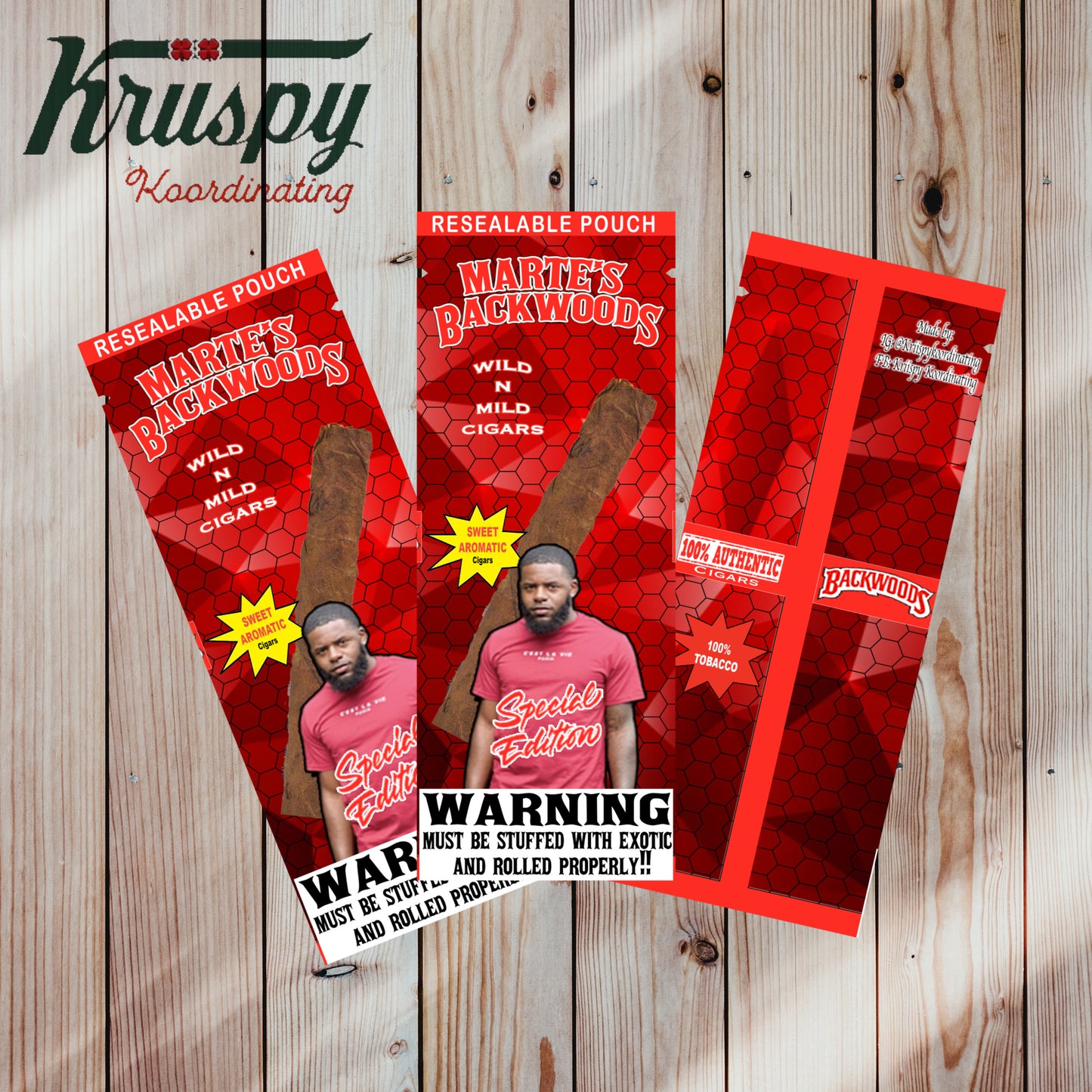 Custom Cigarillo wrappers