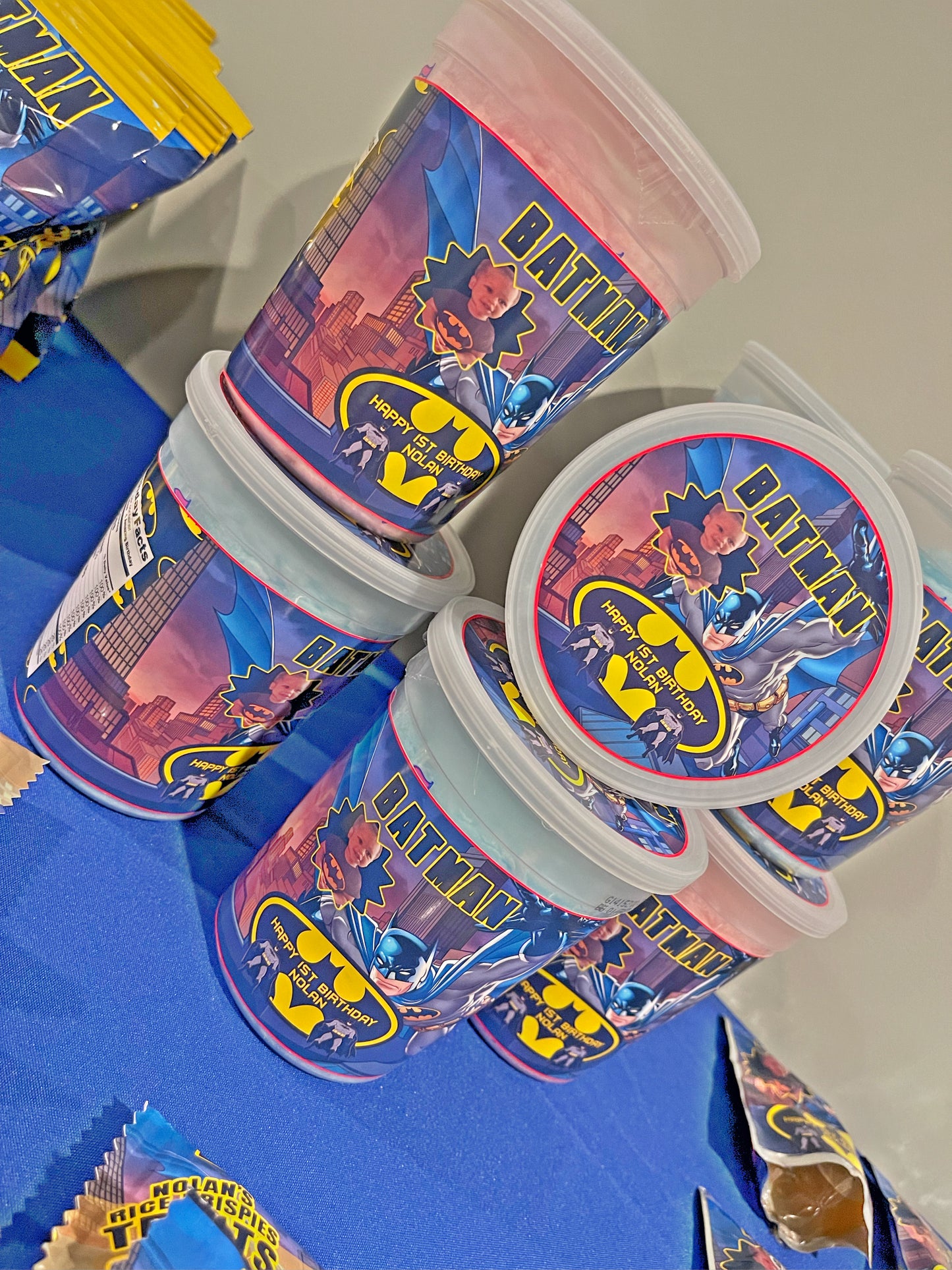 Custom Cotton Candy Tubes
