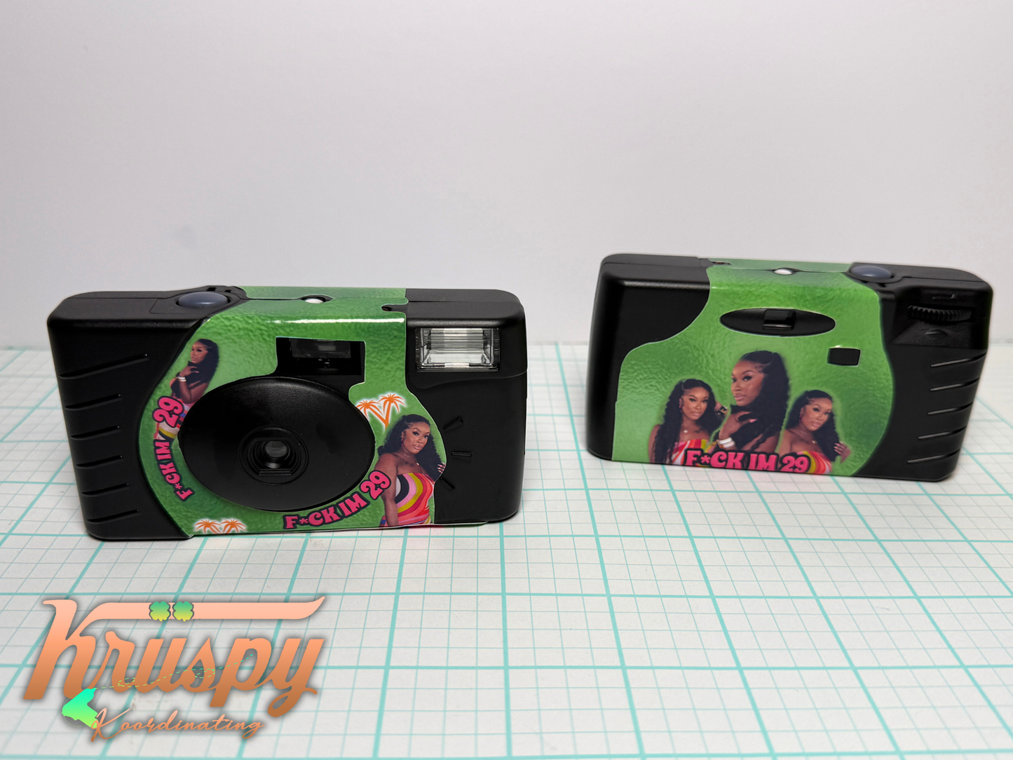 Custom Disposable Camera Labels