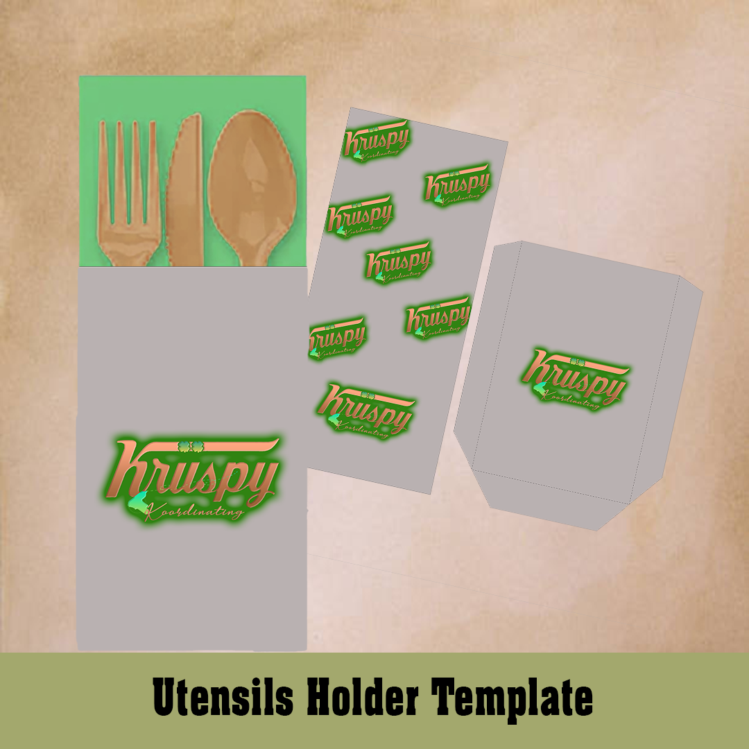 Utensils Holder Template