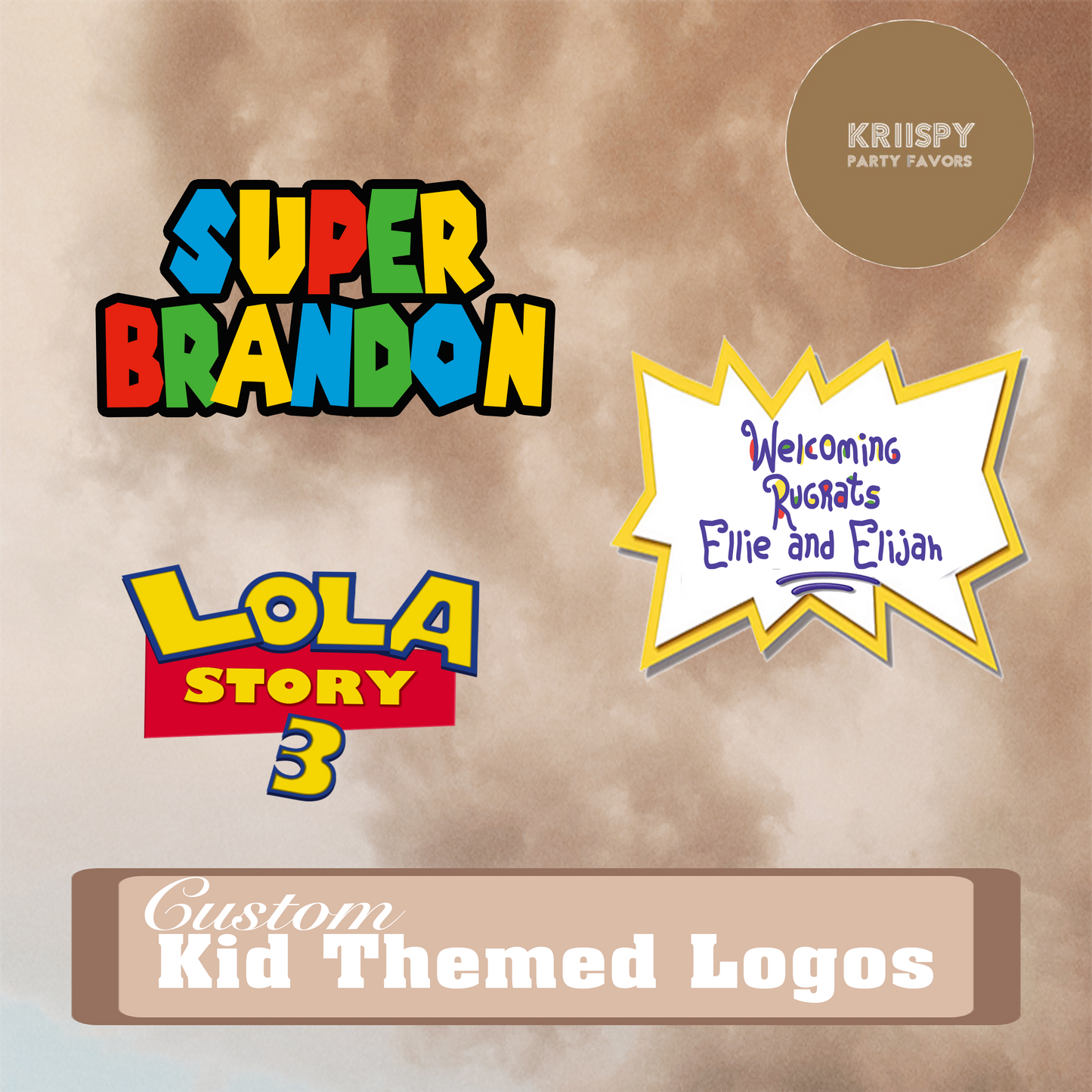 Custom Kid Themed Logo