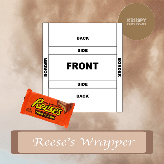 Reese's Wrapper Template
