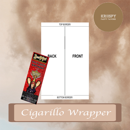 Cigarillo Wrapper Template