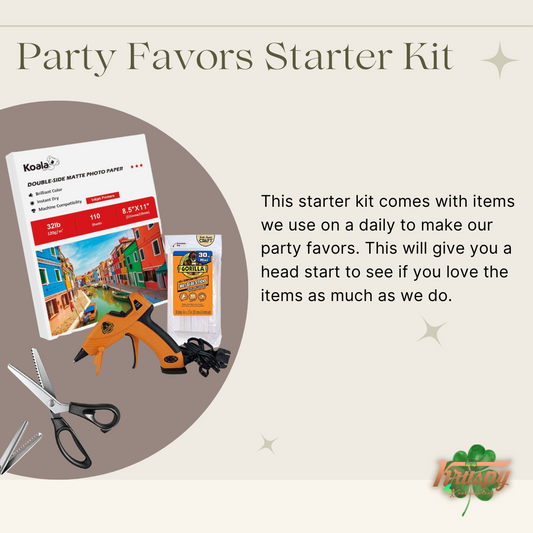 Party Favors Starter Kit